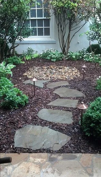 Local residential landscaping for residential properties in Watkinsville, GA by Lawn Maintenance of Athens