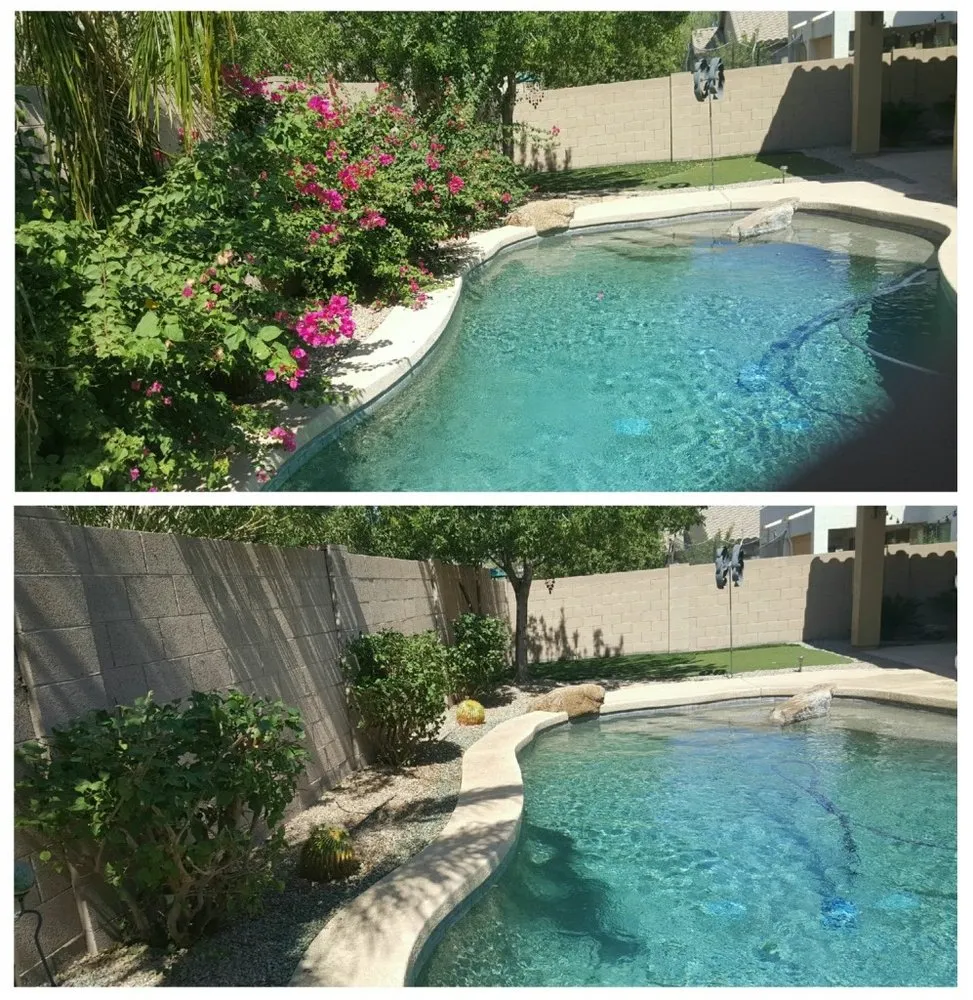 Affordable landscape installation in Apache Junction, AZ by Lawn Maintenance Pros