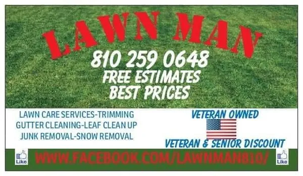 Lawn Man Logo