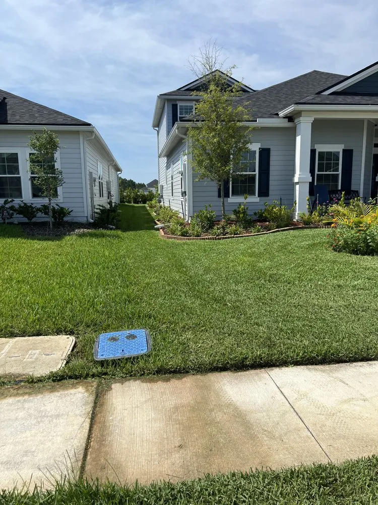 Local landscape installation in St. Augustine, FL - Lawn Management