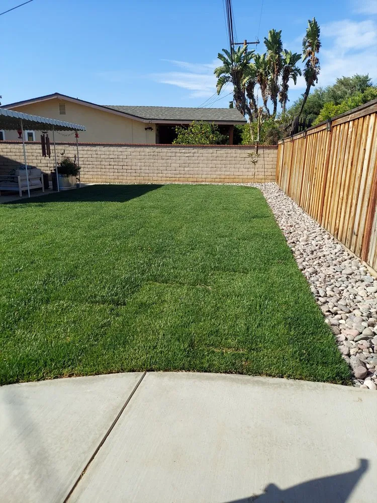 Custom outdoor landscaping for outdoor upgrades in Fullerton, CA by Lawn Master