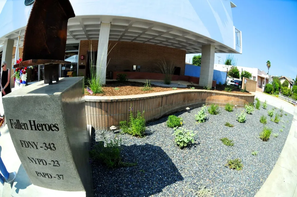 Local outdoor landscaping in Fullerton, CA by Lawn Master