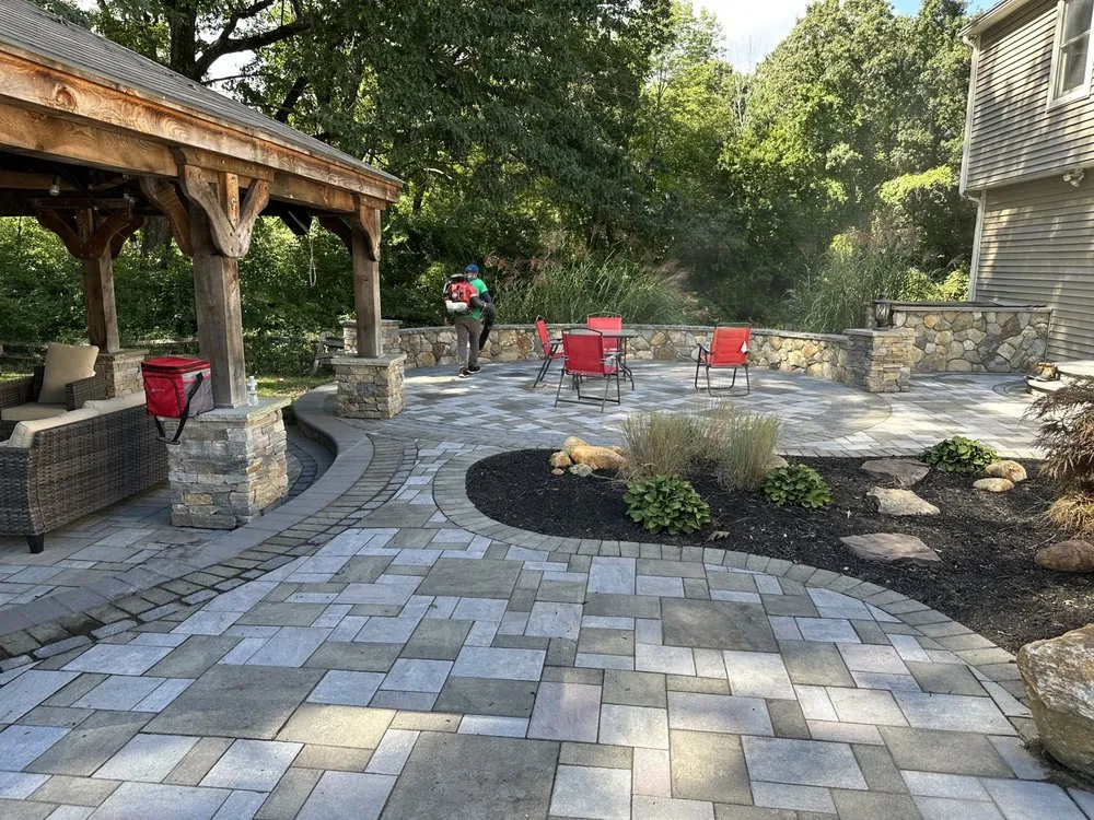 Top-rated outdoor landscaping for residential properties in Northborough, MA by Lawn Master Landscaping & Construction