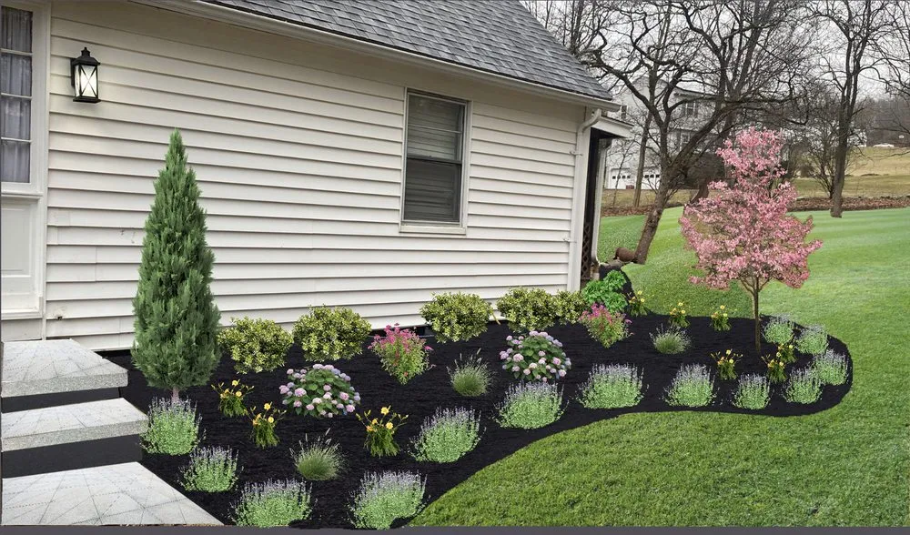 Local garden landscaping with custom design across Clarks Summit, PA - Lawn Master Quality Landscaping