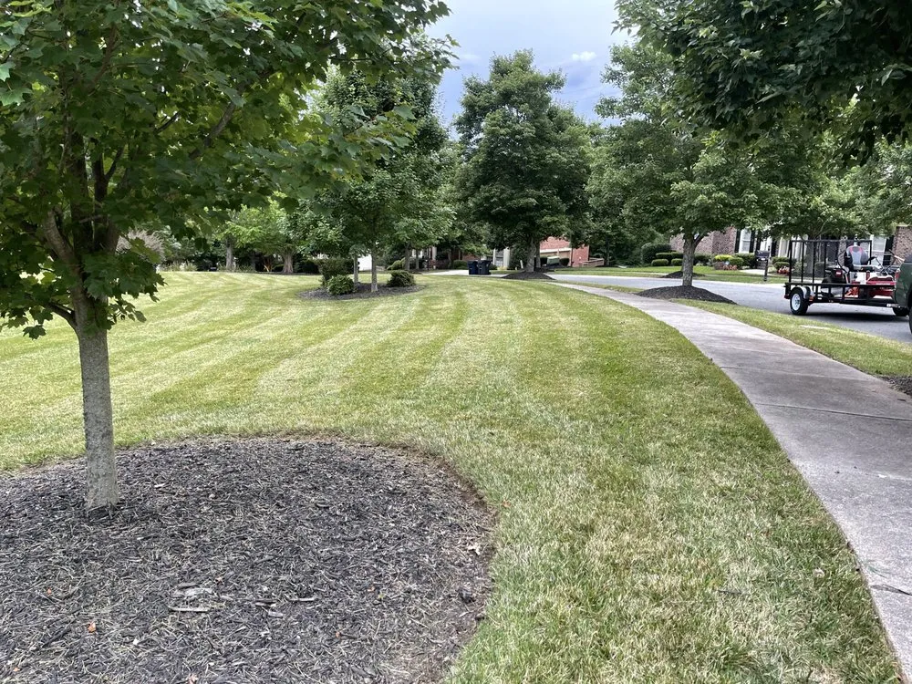 Professional landscaping services with custom design in Charlotte, NC by Lawn Masters Clt