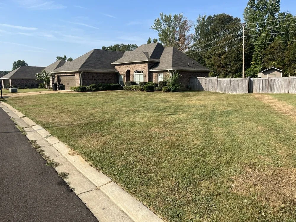 Affordable lawn mowing service for homes in Brandon, MS by Lawn Masters Landscape