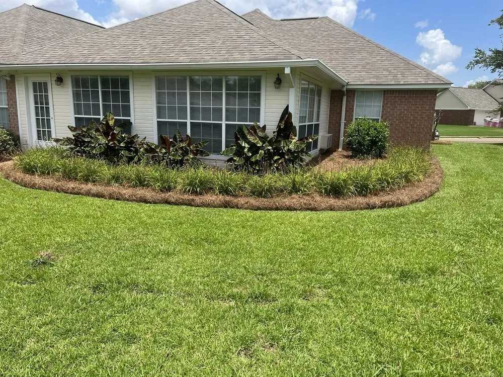 Top-rated garden landscaping for beautiful yards in Brandon, MS by Lawn Masters Landscape