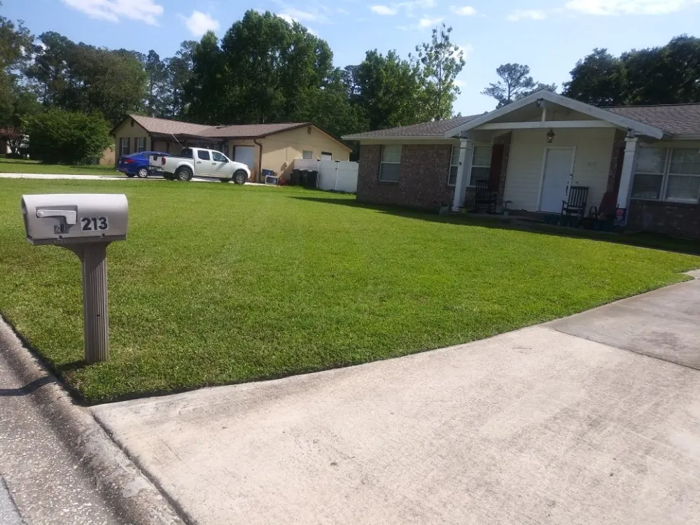 Local lawn mowing service in Orange Park, FL by Lawn masters