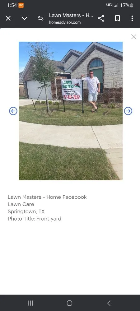 Trusted outdoor landscaping in Springtown, TX by Lawn Masters