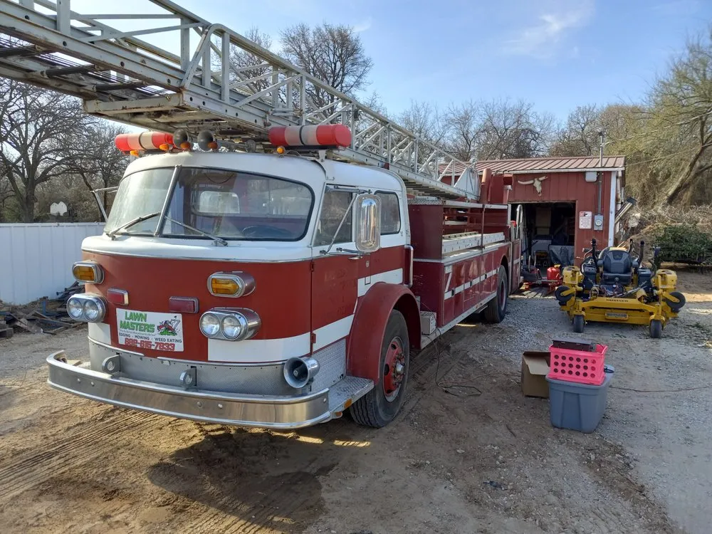 Trusted lawn mowing service in Weatherford, TX by Lawn Masters