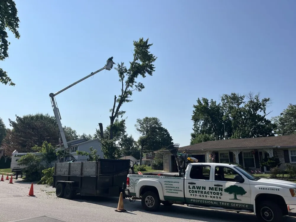 Professional landscape installation for homes across New Oxford, PA - Lawn Men Contractors