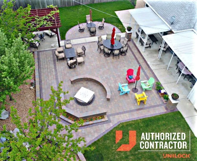 Custom residential landscaping in Villa Park, IL by Lawn Mob Landscaping