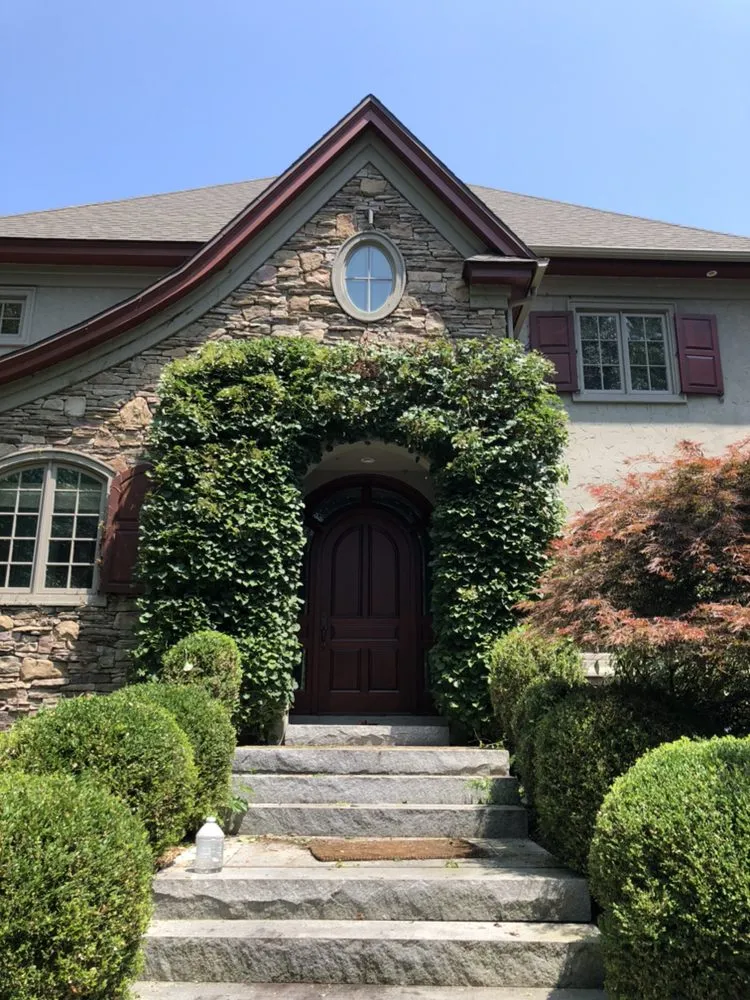 Custom landscape installation in Madison, CT - Lawn Monkey Landscaping