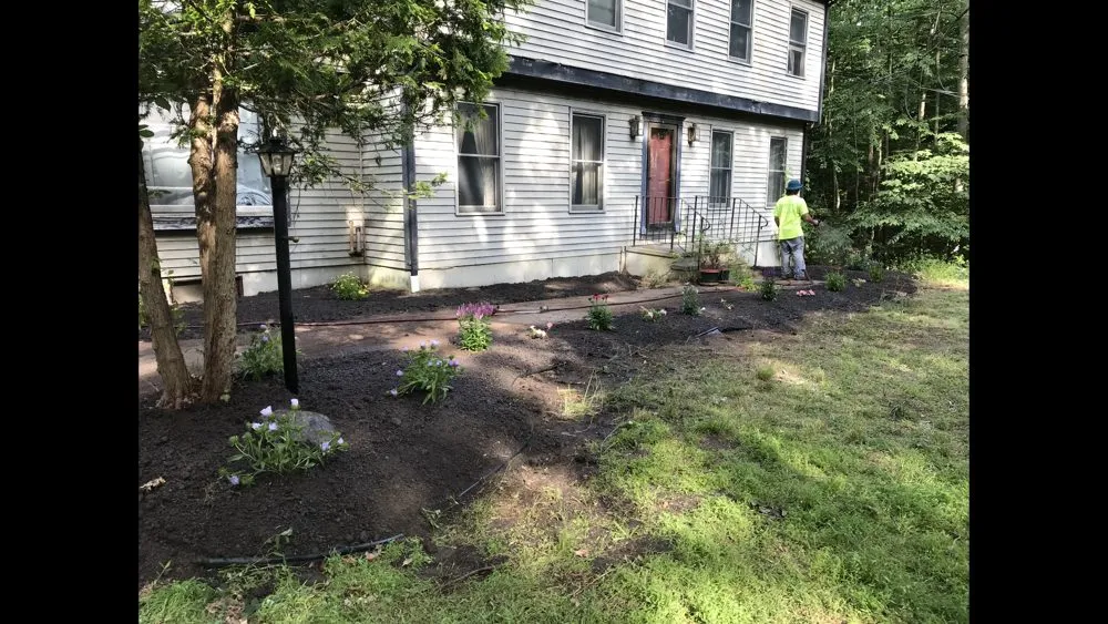 Affordable garden landscaping in Madison, CT by Lawn Monkey Landscaping