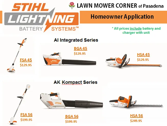 Trusted lawn care service near you in Pasadena, CA by Lawn Mower Corner