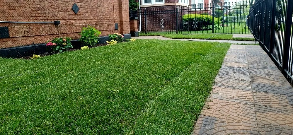 Expert garden landscaping with custom design in Chicago, IL by Lawn Mowing Services