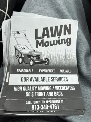 Lawn Mowing Logo