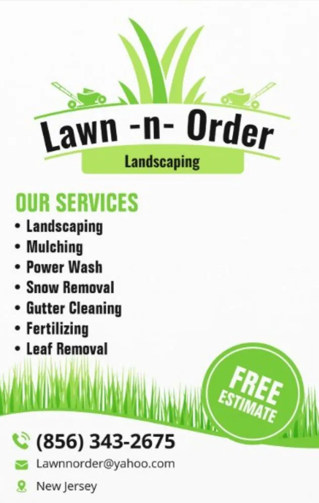 Professional garden landscaping for residential properties across Paulsboro, NJ - Lawn N Order