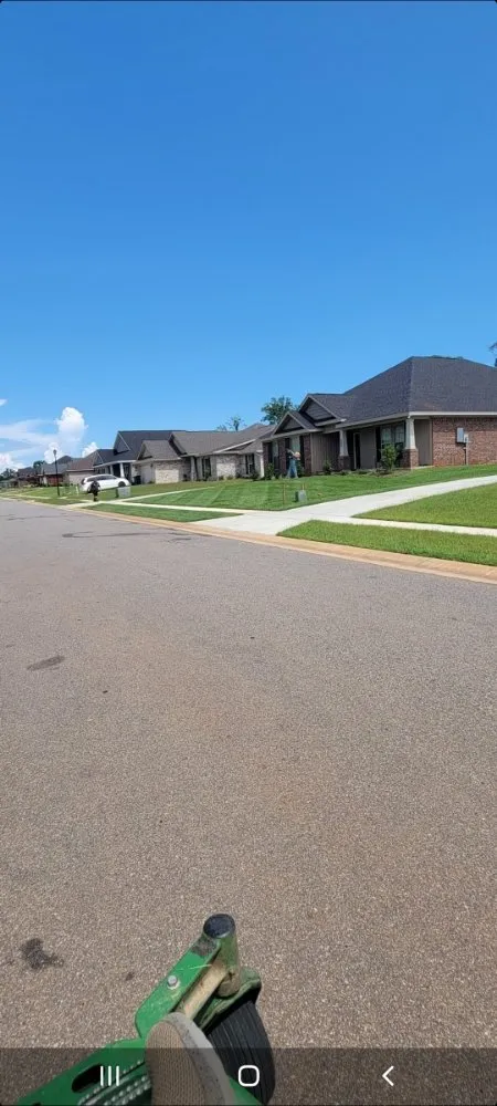 Custom lawn mowing service in Semmes, AL by Lawn N Order Services