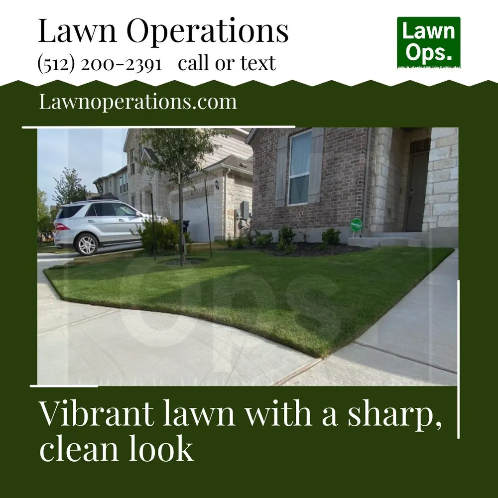 Expert outdoor landscaping in Round Rock, TX - Lawn Operations