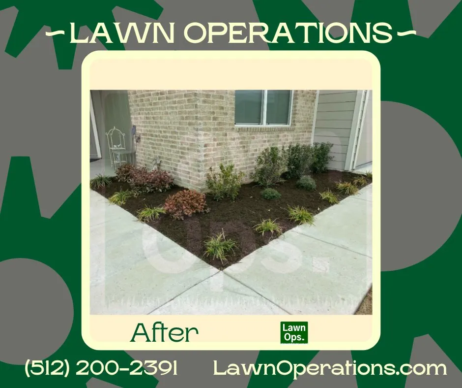 Reliable garden landscaping for outdoor upgrades in Round Rock, TX by Lawn Operations