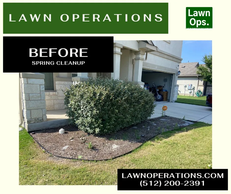 Custom outdoor landscaping in Round Rock, TX by Lawn Operations
