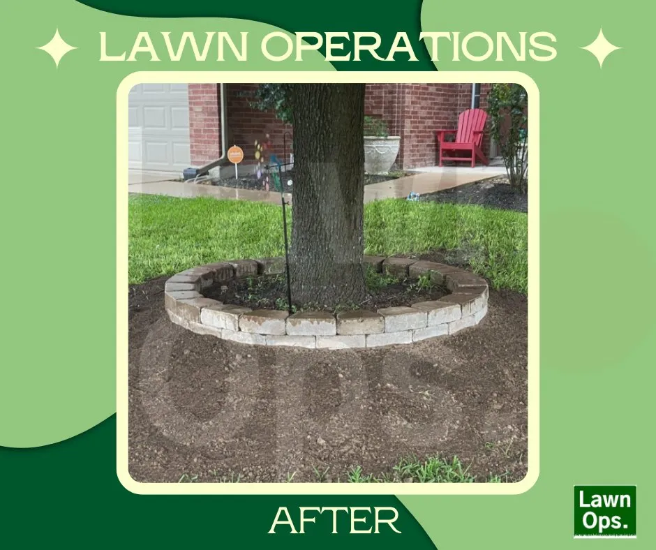 Top-rated landscape installation for year-round maintenance in Round Rock, TX by Lawn Operations