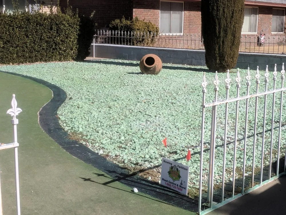 Custom landscape installation for beautiful yards in Hobbs, NM by Lawn Patrol