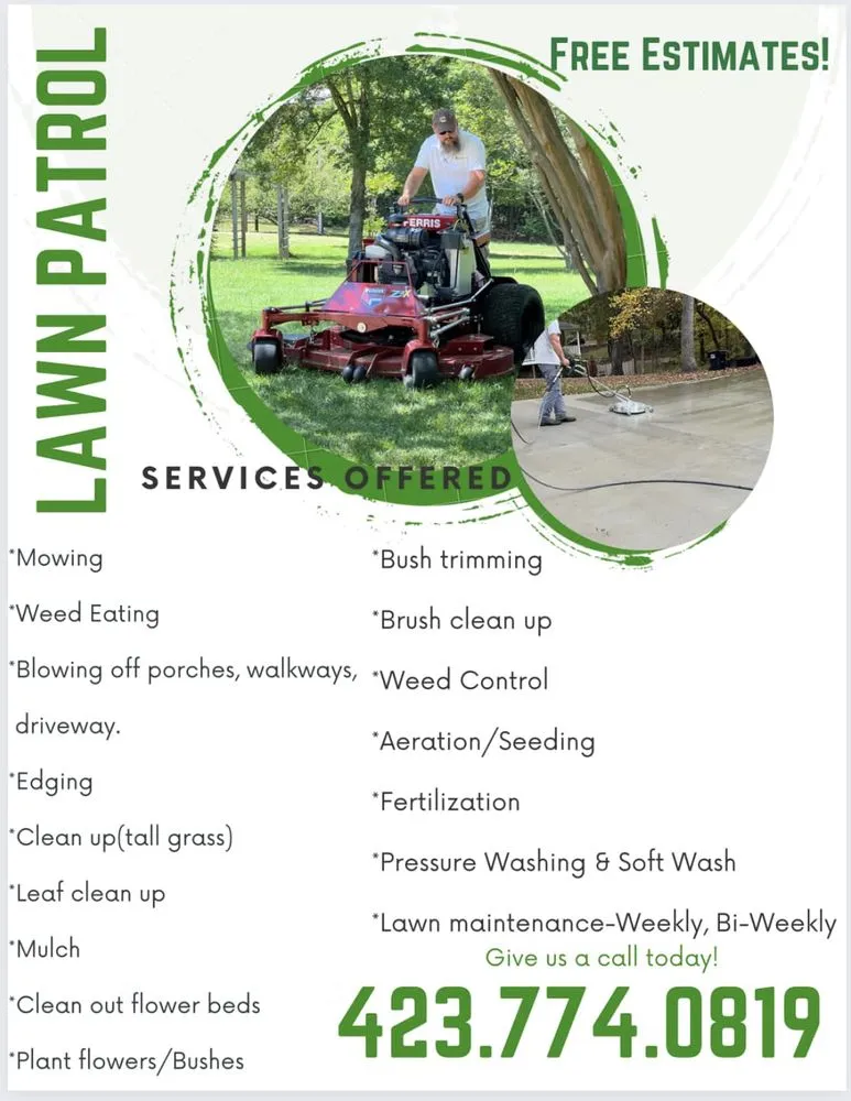 Professional outdoor landscaping in Soddy Daisy, TN - Lawn Patrol