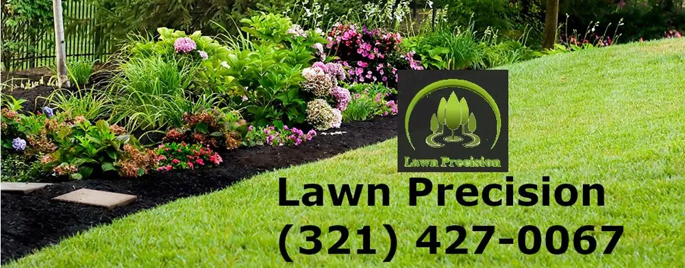 Custom garden landscaping in Melbourne, FL by Lawn Precision