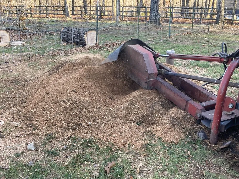 Affordable yard cleanup service for beautiful yards in Strafford, MO by Lawn Pride Stump Grinding