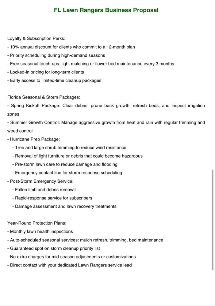 Custom landscape design in Wesley Chapel, FL - Lawn Rangers