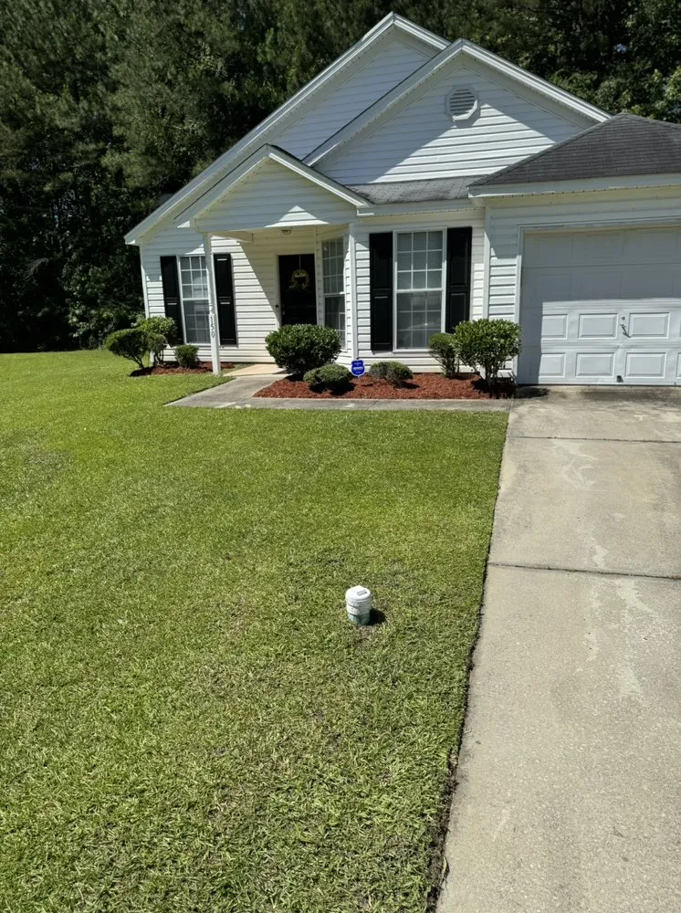 Custom landscape installation in Irmo, SC by Lawn Recovery 803