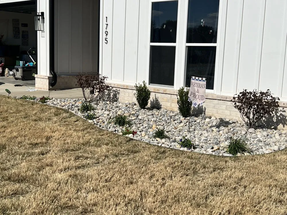 Affordable landscape design for homes in Greenbrier, AR by Lawn Rescue and Landscaping