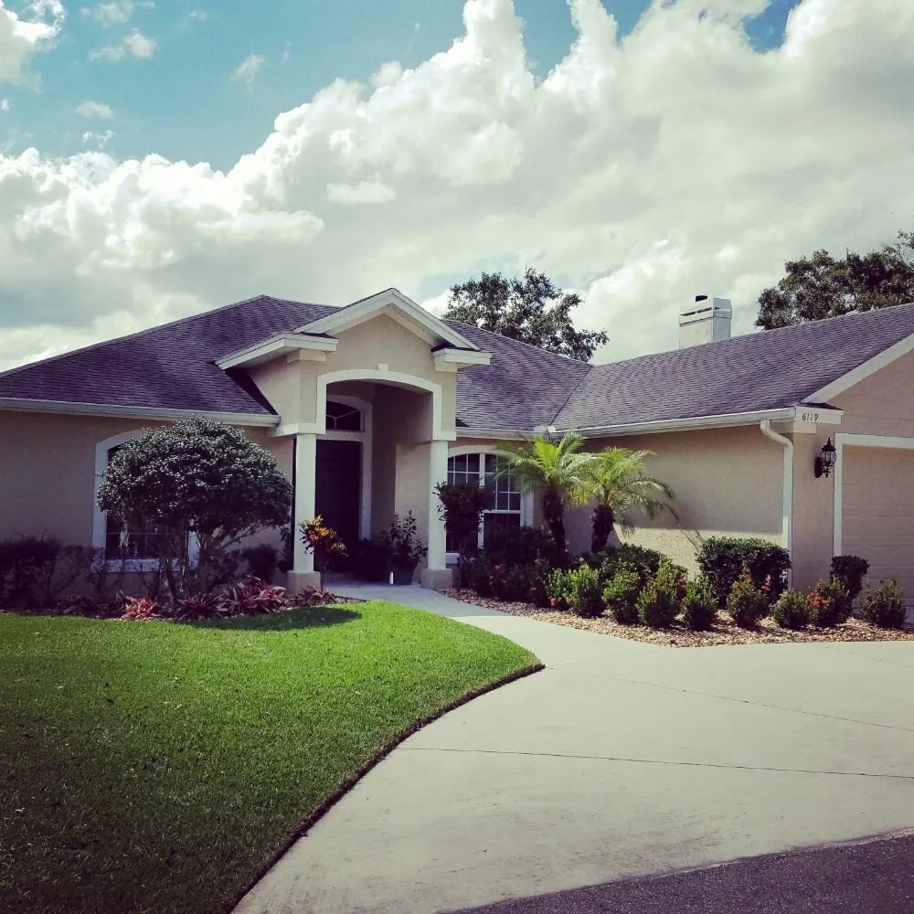 Custom outdoor landscaping in Lakeland, FL by Lawn Rescue
