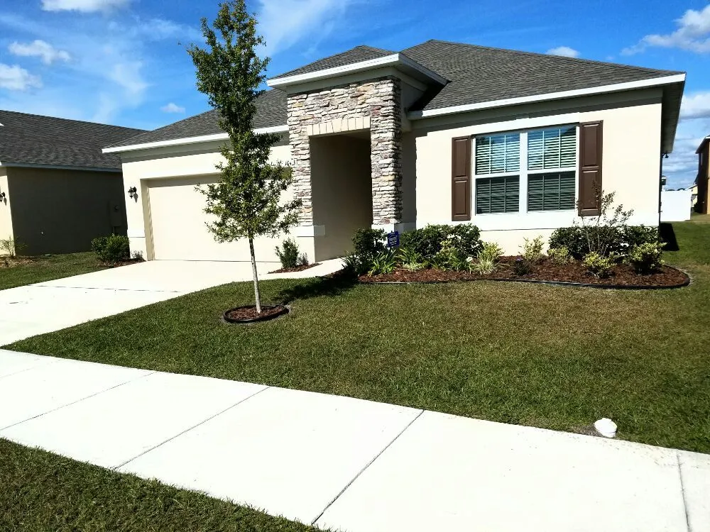 Professional residential landscaping in Lakeland, FL by Lawn Rescue