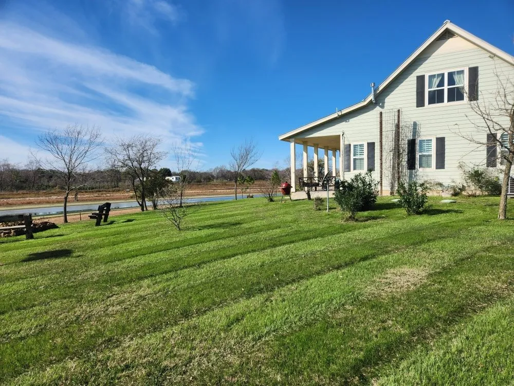 Trusted landscape design with custom design in Wortham, TX by Lawn Rescue