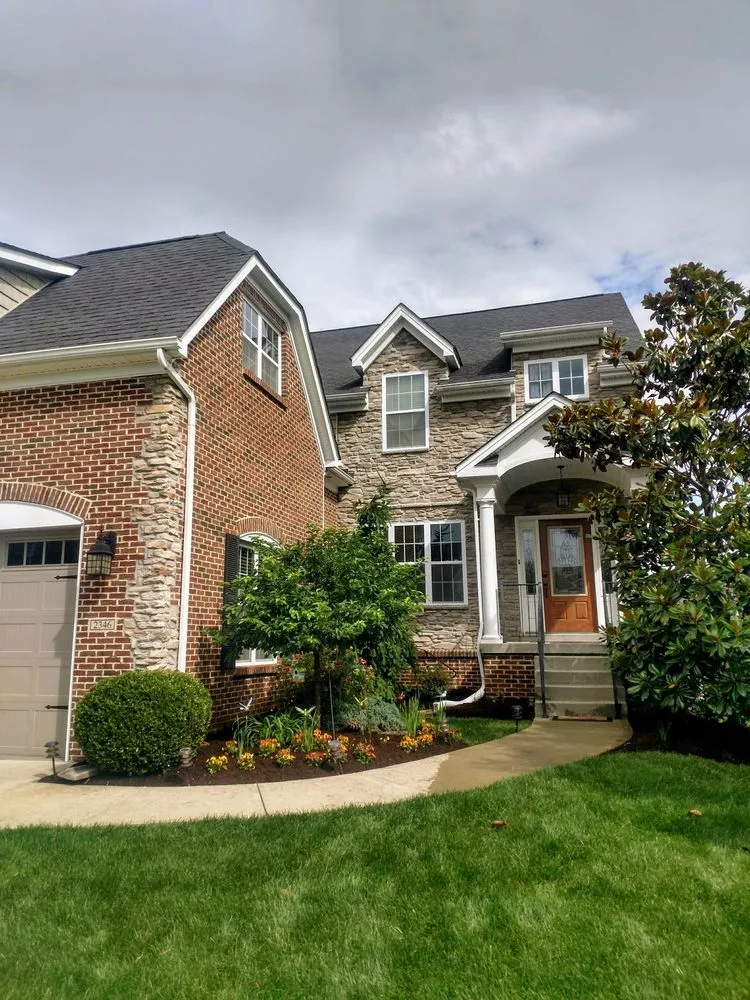 Custom residential landscaping with custom design in Jeffersonville, KY by Lawn-Scapes