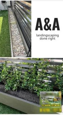 Lawn Service J&A Logo