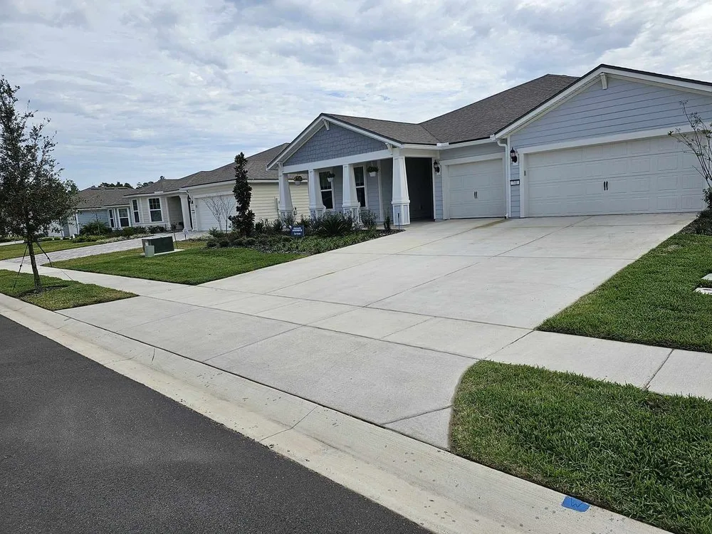 Professional landscape installation in Green Cove Springs, FL by Lawn Service Near Me