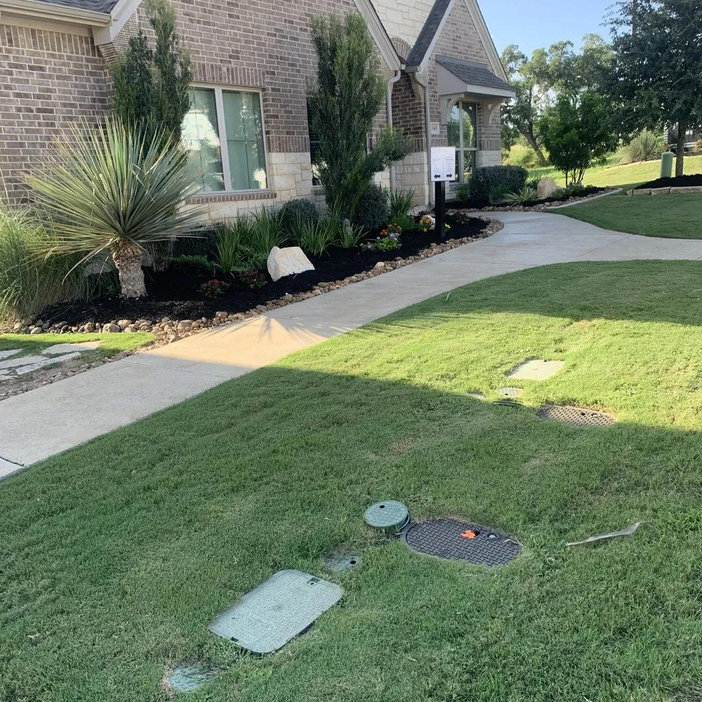 Affordable garden landscaping in San Antonio, TX by Lawn service varela