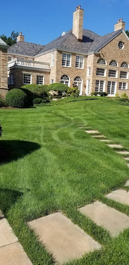 Affordable landscape installation in Cos Cob, CT by Lawn Solutions