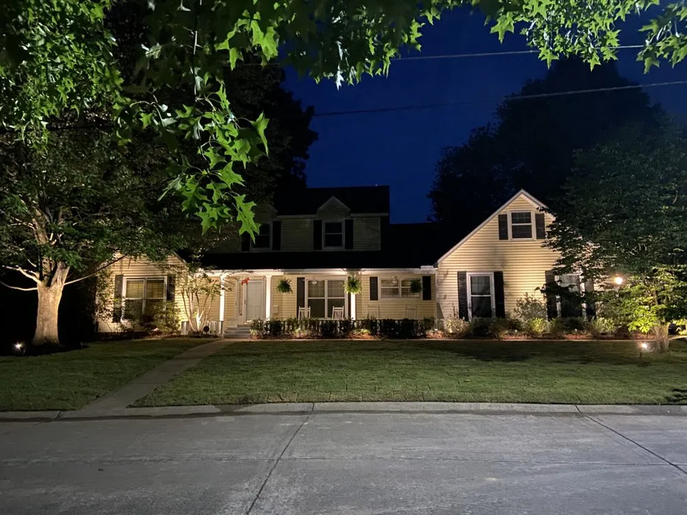 Custom landscape design in North Little Rock, AR by Lawn Solutions of Little Rock