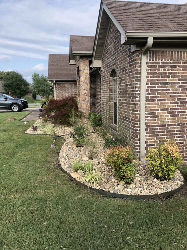Local lawn mowing service with custom design across North Little Rock, AR - Lawn Solutions of Little Rock