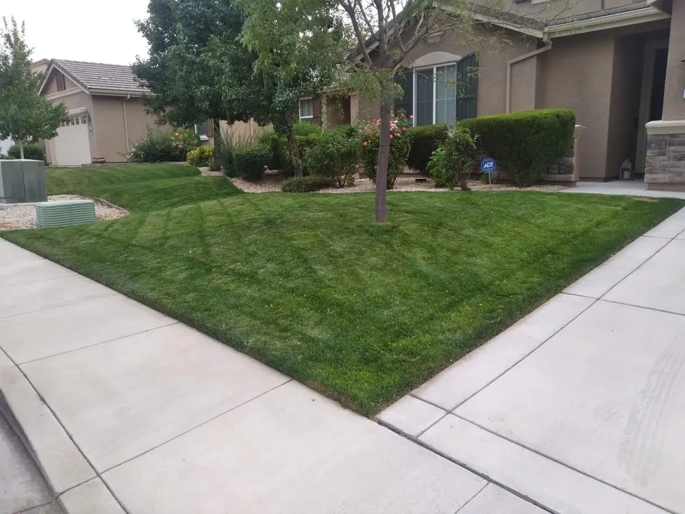 Top-rated garden landscaping for residential properties in Reno, NV by Lawn Solutions