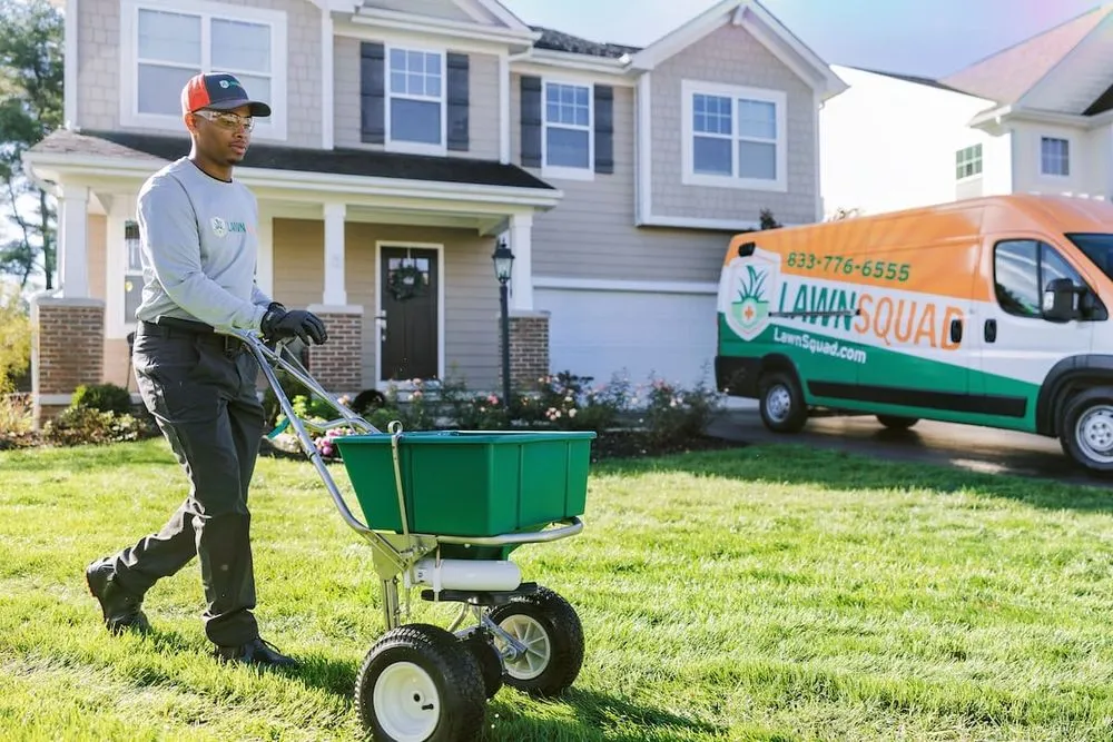 Custom lawn care service in Oswego, IL by Lawn Squad