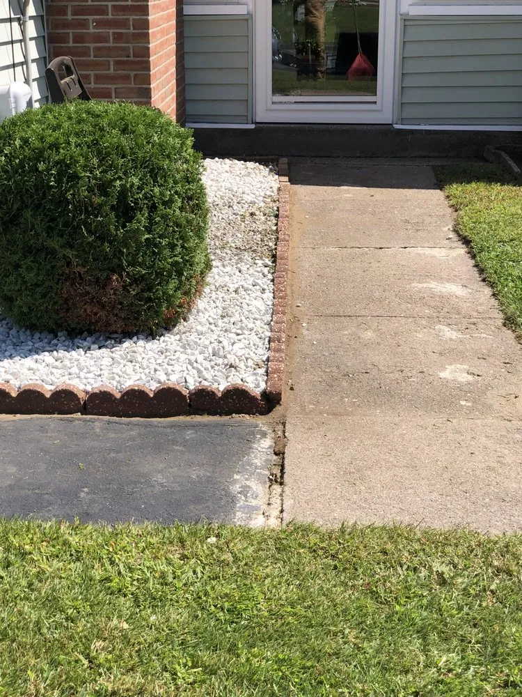 Custom outdoor landscaping with custom design in Springfield, MA by Lawn Star Landscaping