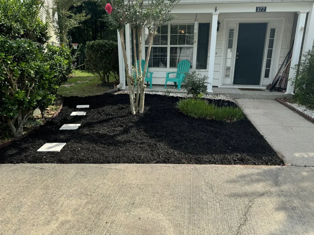 Local landscape installation with custom design across Beaufort, SC - Lawn Stars