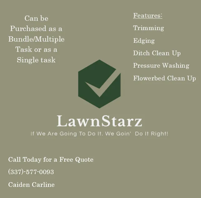 Affordable garden landscaping experts serving New Iberia, LA - Lawn Starz