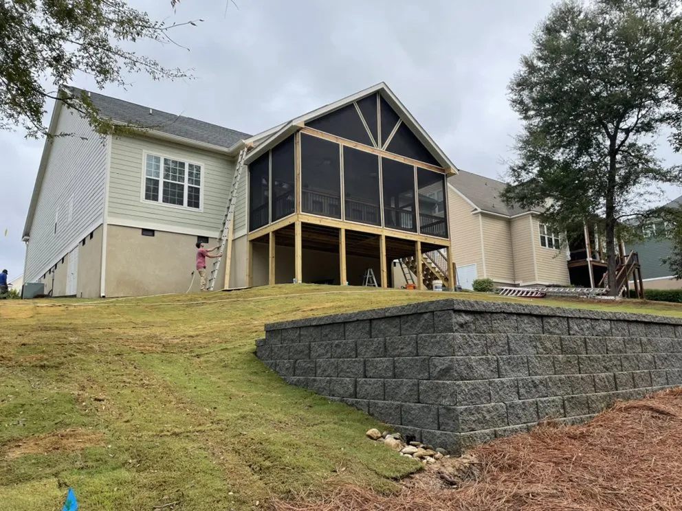 Trusted landscape design with custom design in Evans, GA by Lawn Vets Outdoors